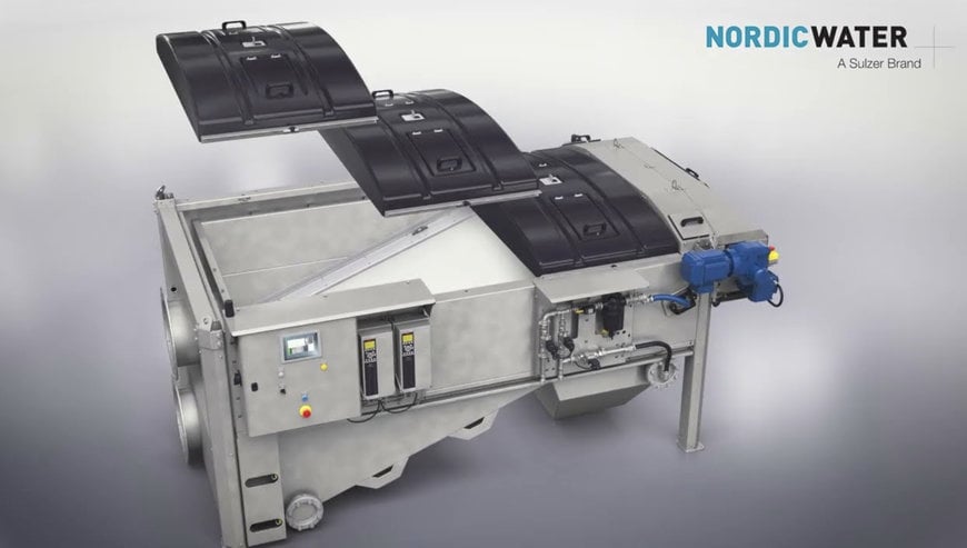 Nordic Water DynaBelt provides efficient filtration in a compact footprint